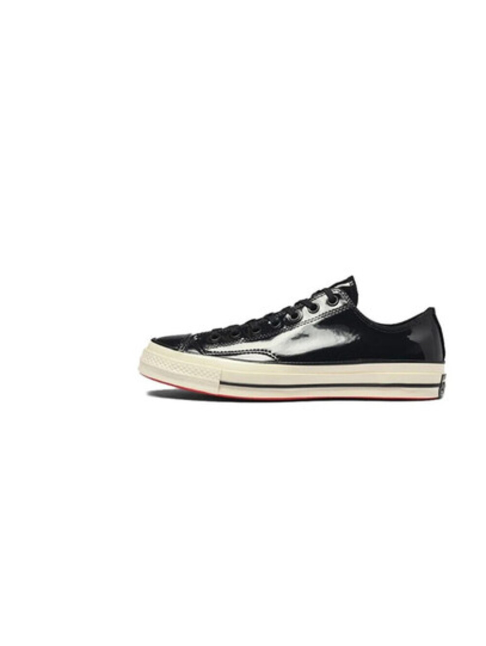 Converse Unisex Chuck 70 Ox Patent Leather Sneakers, Black, M 4 / W 6